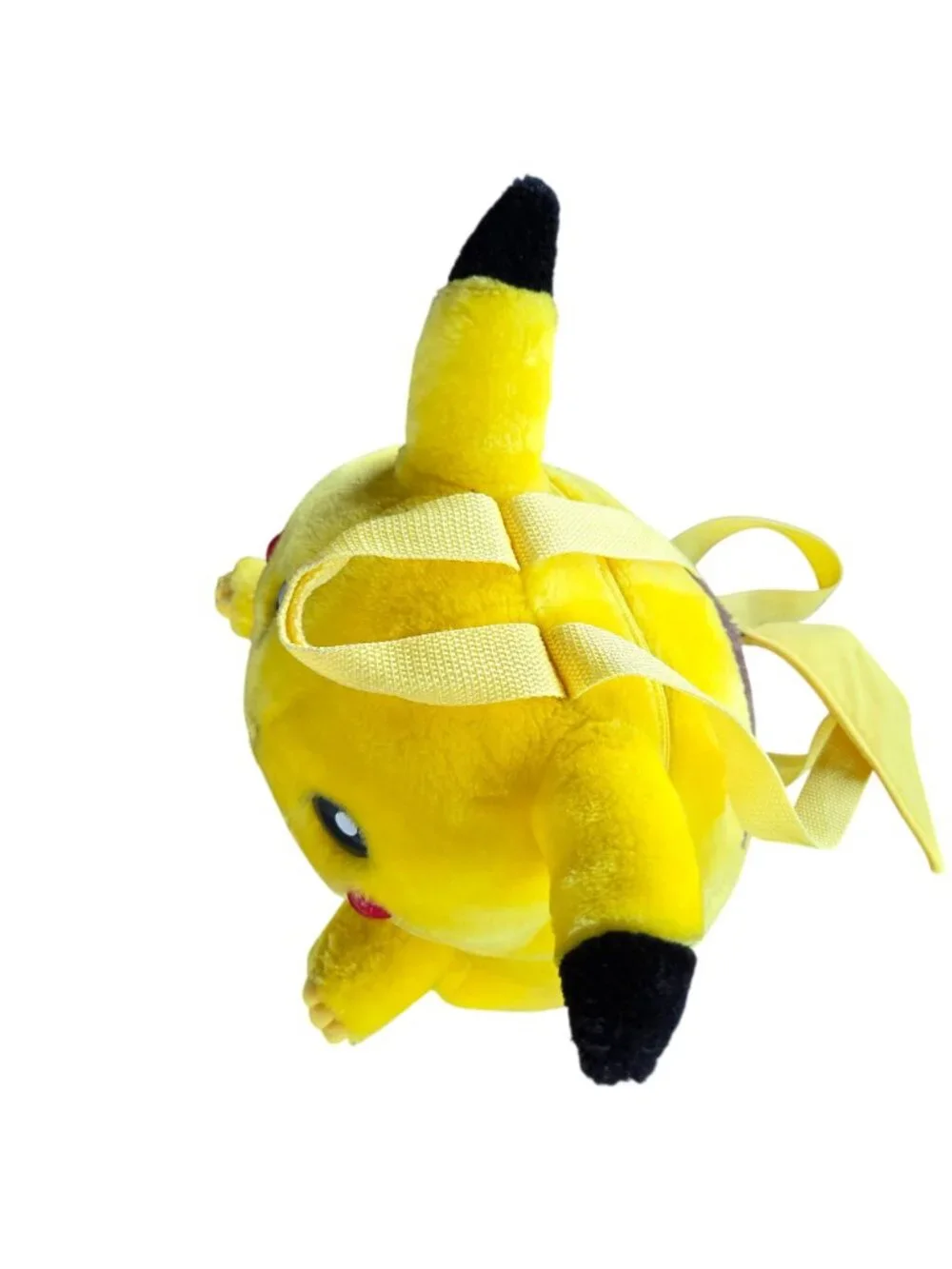 Vintage 90's Pokemon Nintendo Fat Pikachu Backpack Bag Plush by Pyramid